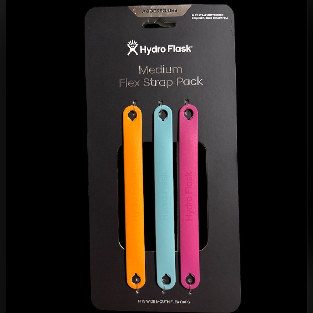 HydroFlask medium flex strap 3 pack